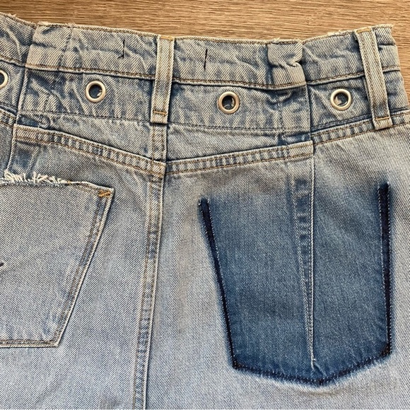 Hudson Jeans Elly High Rise Tapered Crop Denim Jeans In Skyline Size 25 - Picture 8 of 15